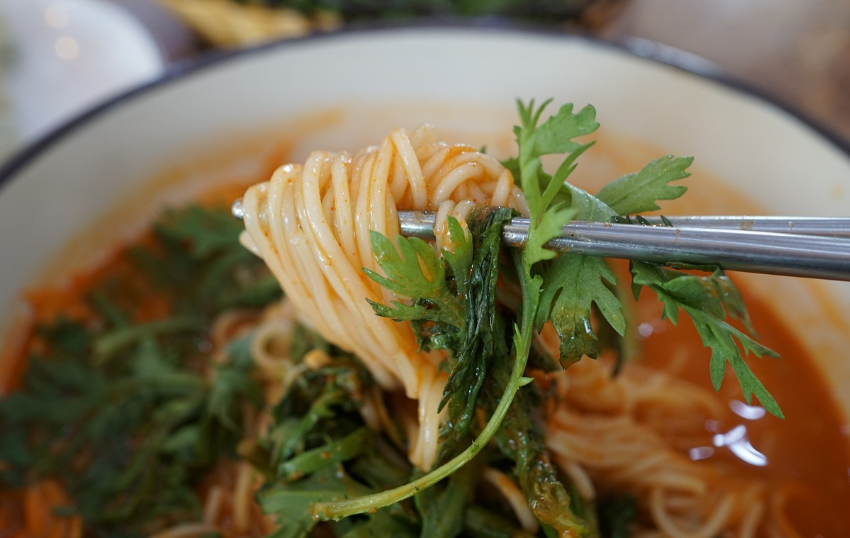 쑥갓 관련 사진