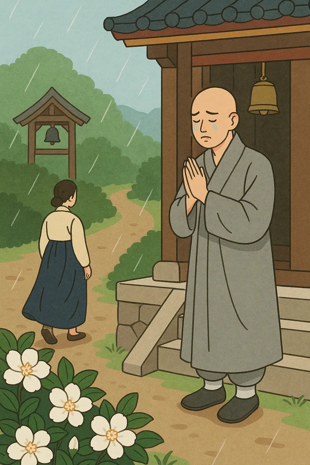 치자꽃 설화