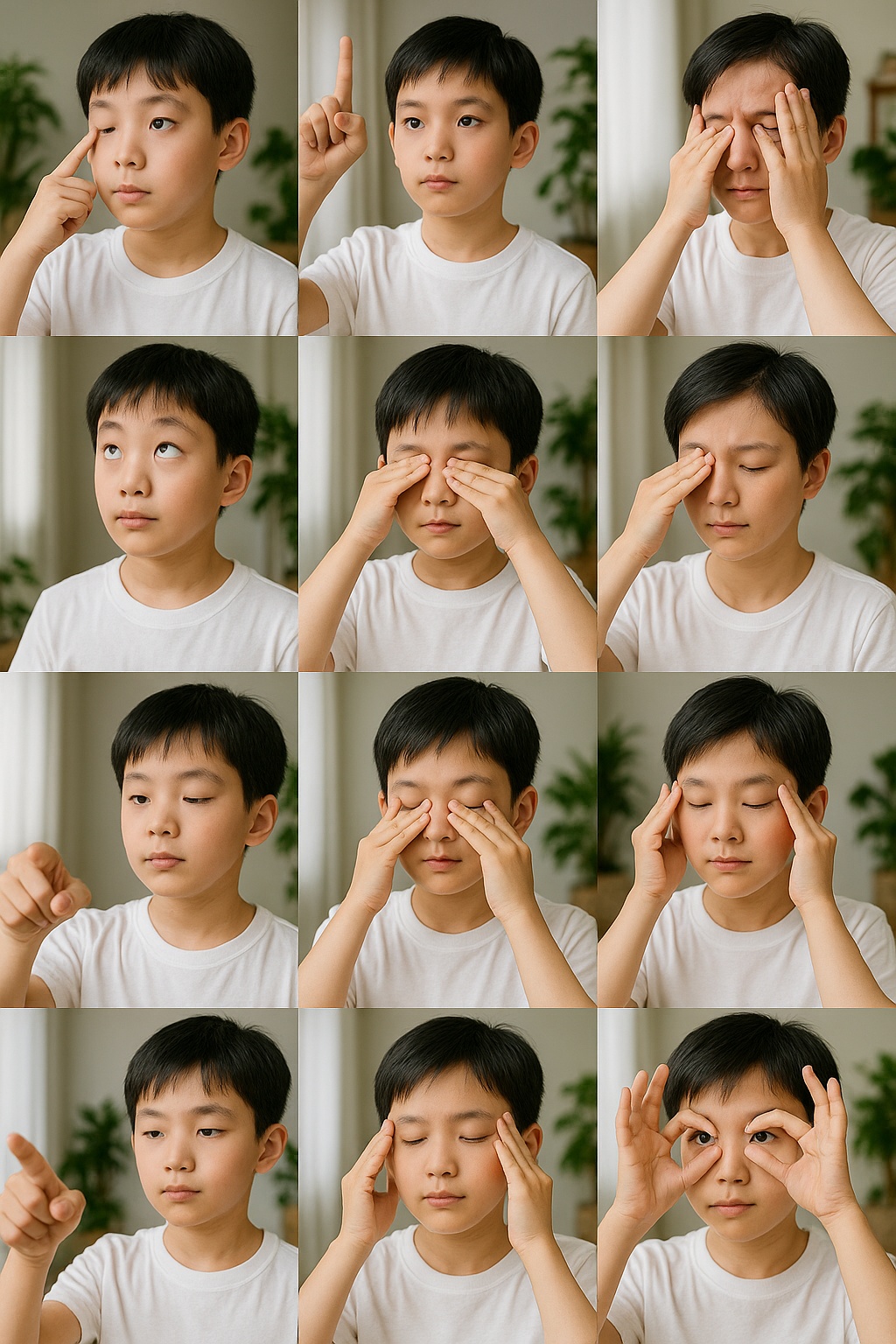 눈 틱 장애 치료에 효과적인 운동법에 대한 이미지