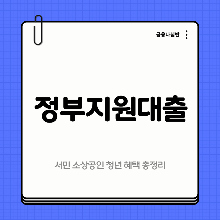 정부 지원 대출 01