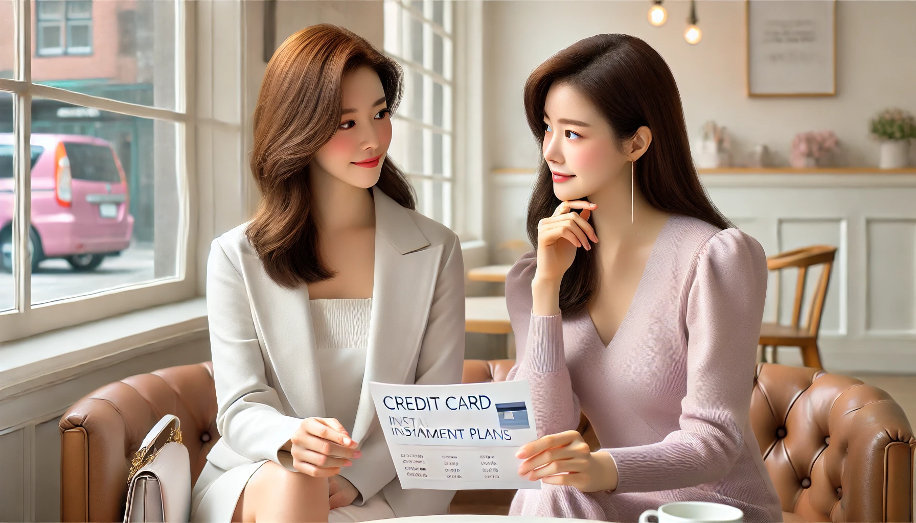 신용카드 할부거래 확인하는 이미지