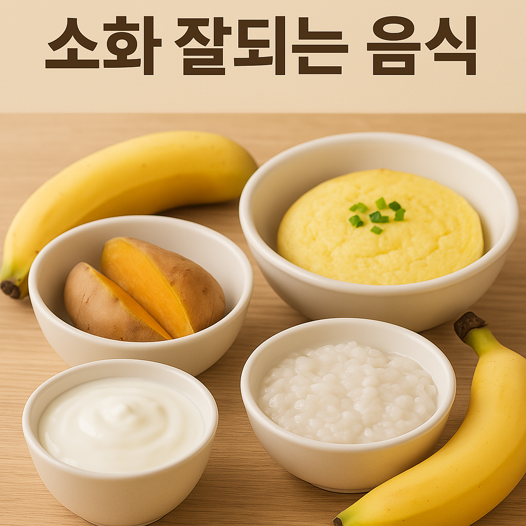 소화 잘되는 음식