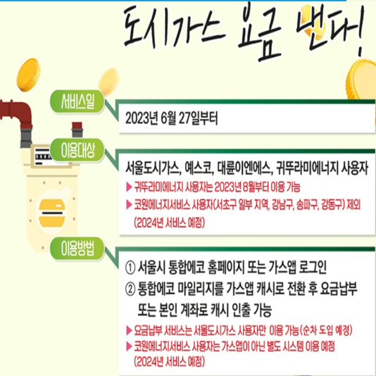 도시가스요금