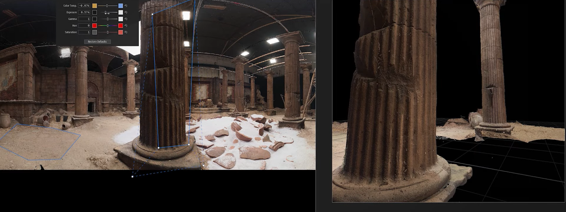 소니 이노베이션 스튜디오 가상 제작 기술