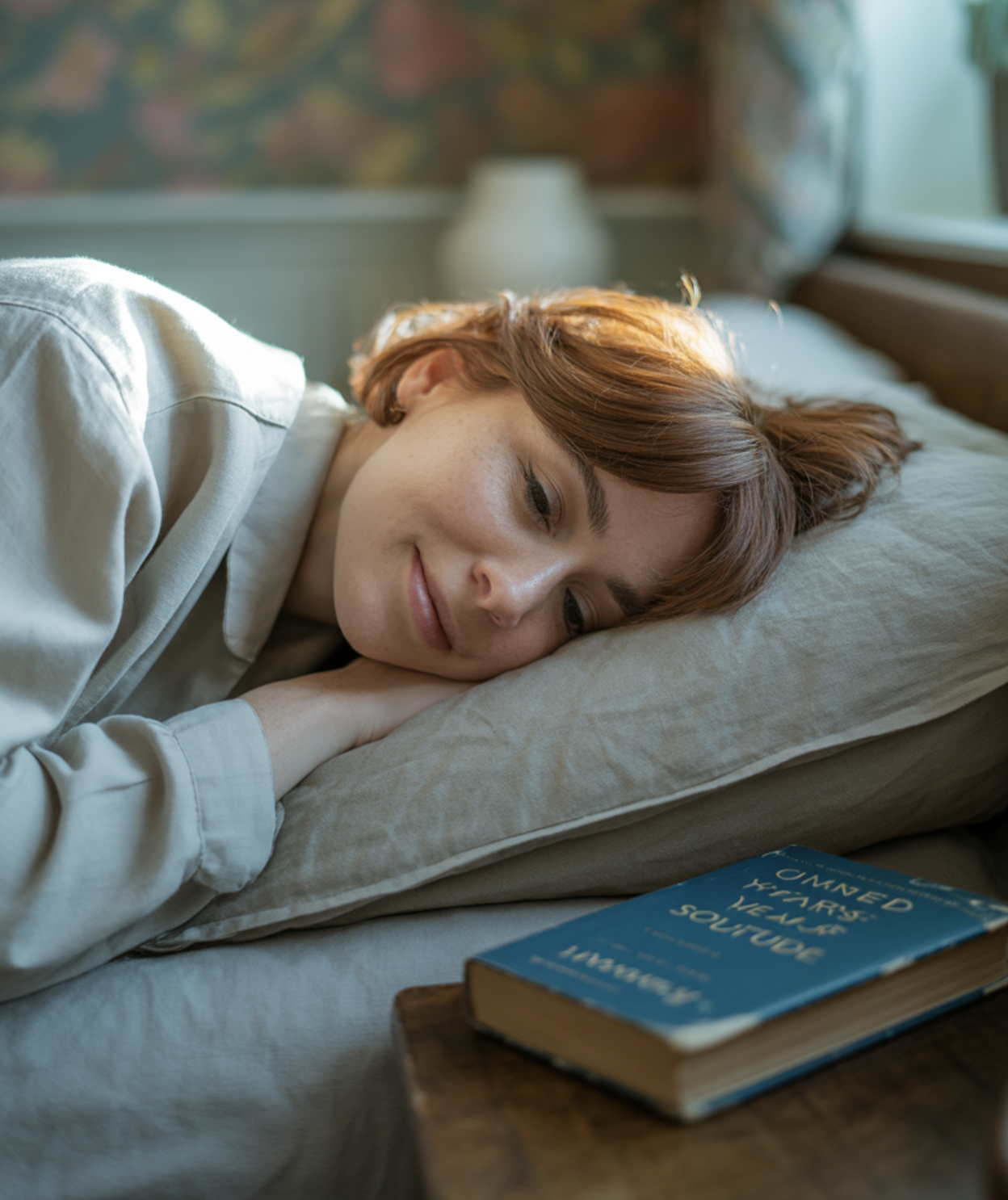 막힌 쪽 반대로 누워보기