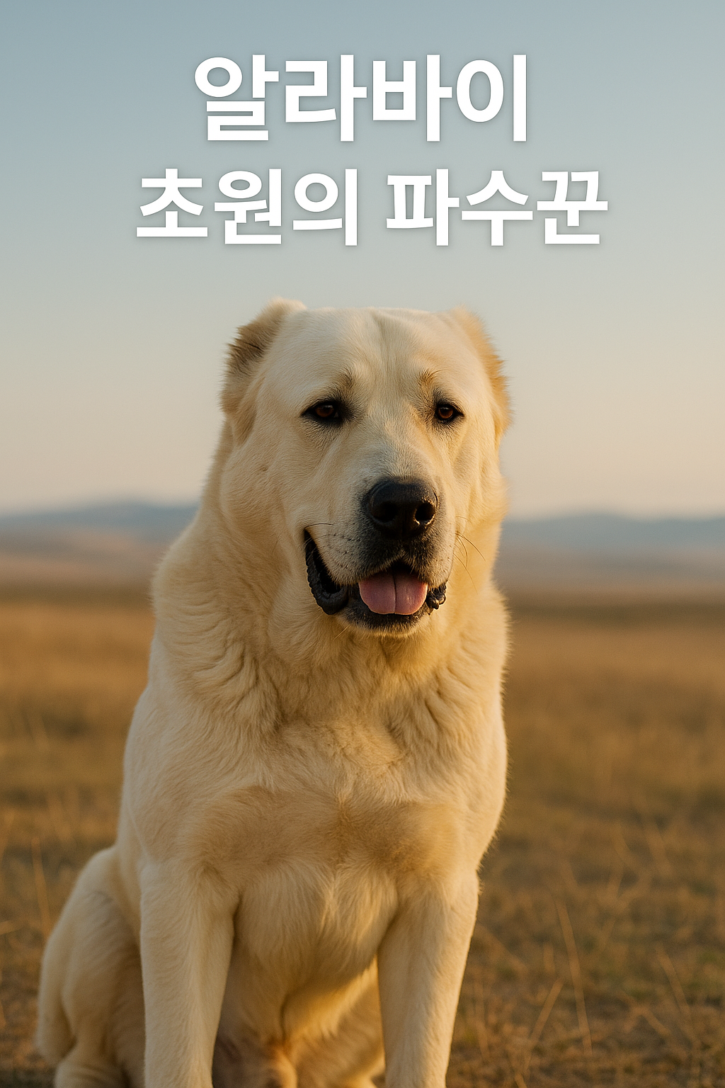 러시아 알라바이(Central Asian Shepherd / Alabai) 이미지 – 초원의 파수꾼