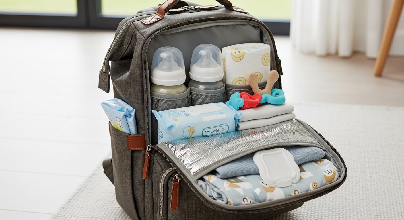 기저귀가방 백팩