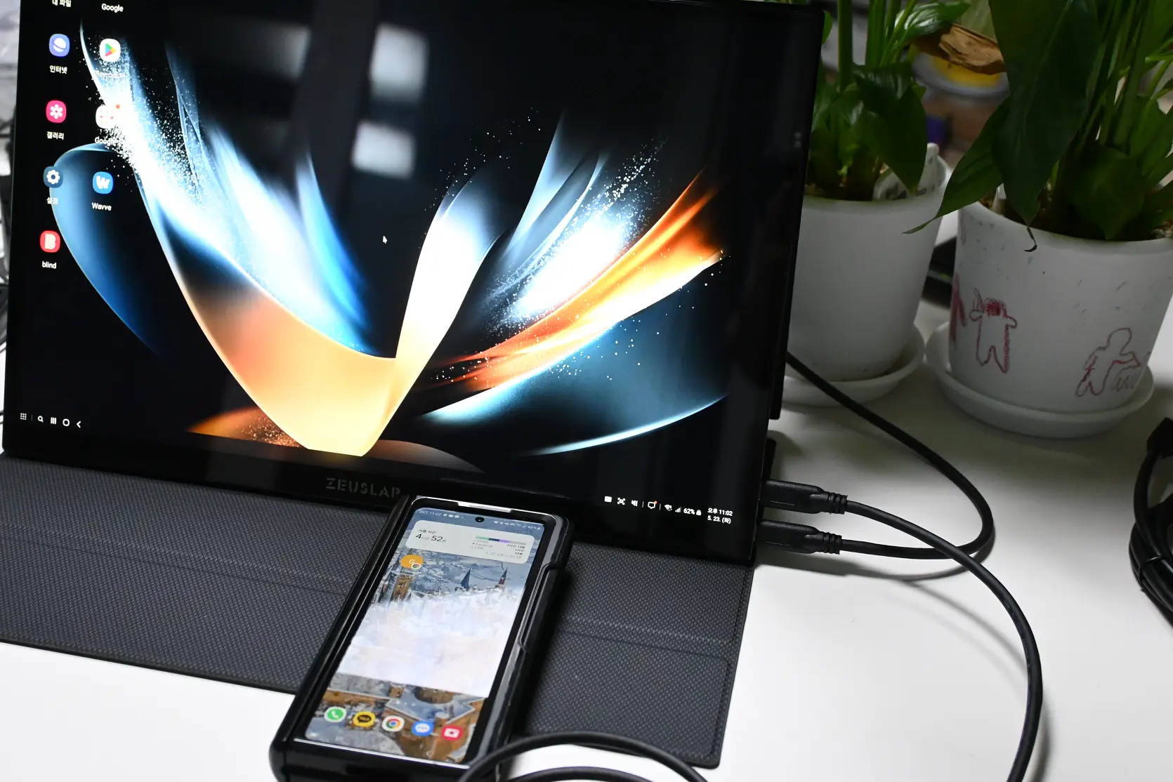 휴대용 모니터 제우스랩 z16p Pro Max 개봉기 사진12