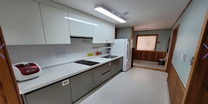 백운산자연휴양림 연립동6인실 주방