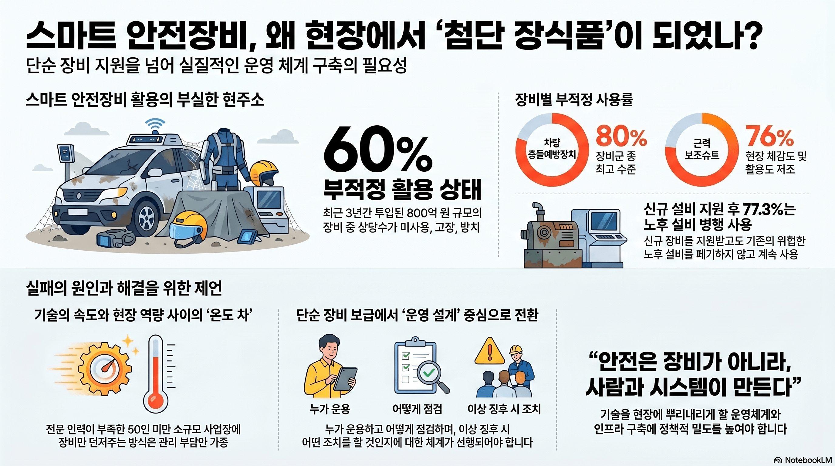 스마트 안전장비 실태 (AI 인포그래픽)