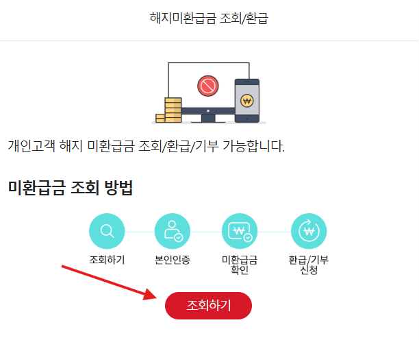 통신비 환급금 조회 신청 방법