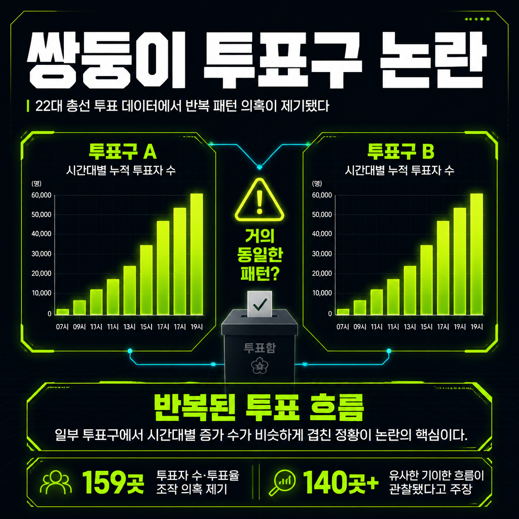 쌍둥이 투표구 논란