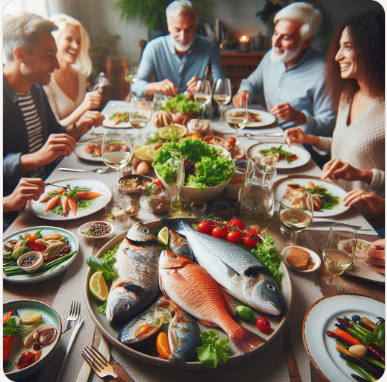 제철 생선을 언제 먹어야 가장 맛있는지 설명하는 이미지