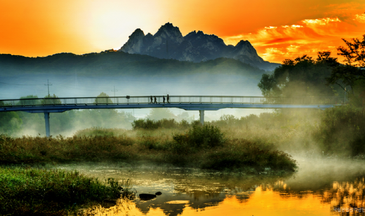 북한산 등산코스 지도