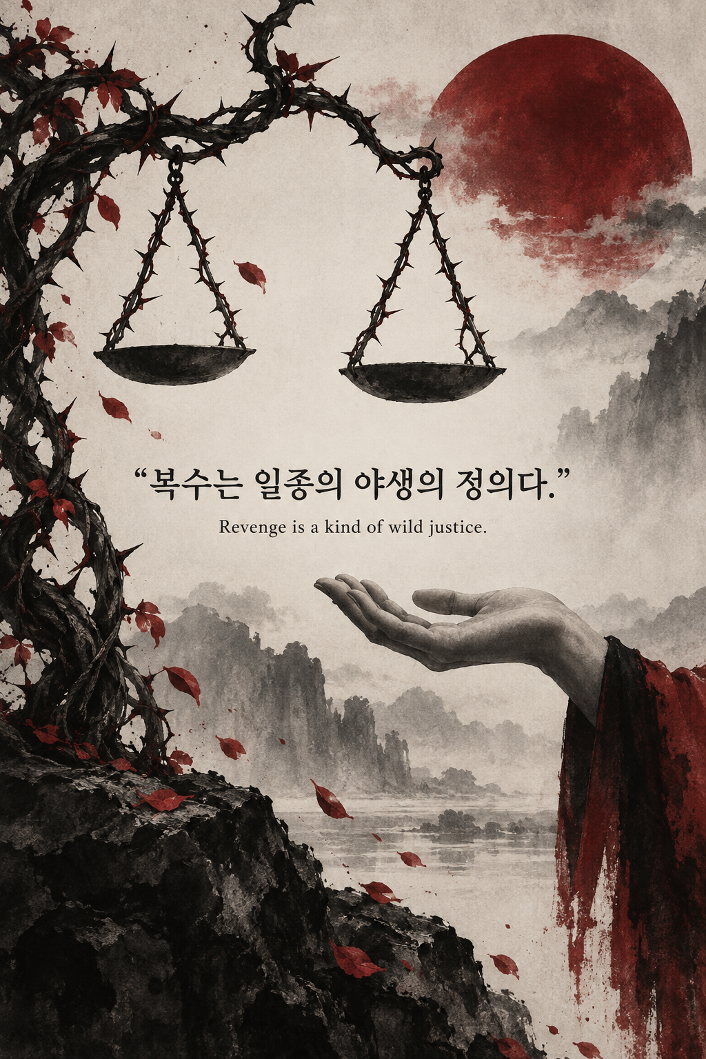 프랜시스 베이컨 명언 4 — 복수는 일종의 야생의 정의다.