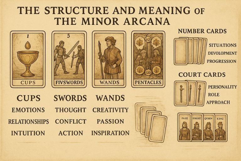 마이너 아르카나 관련 이미지