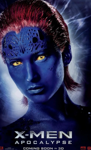 특수분장으로 유명한 영화 엑스맨의 캐릭터