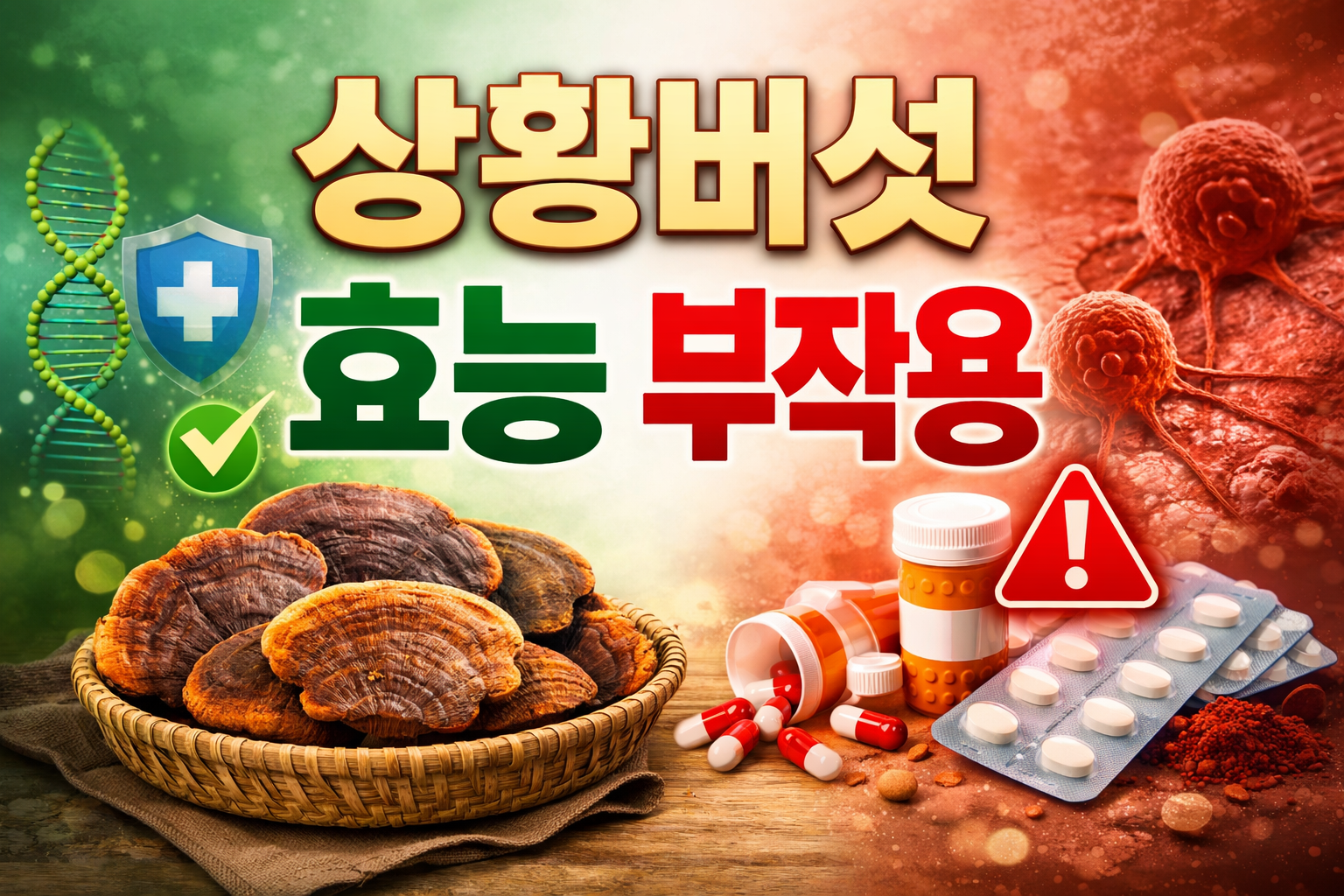 상황버섯 효능 부작용