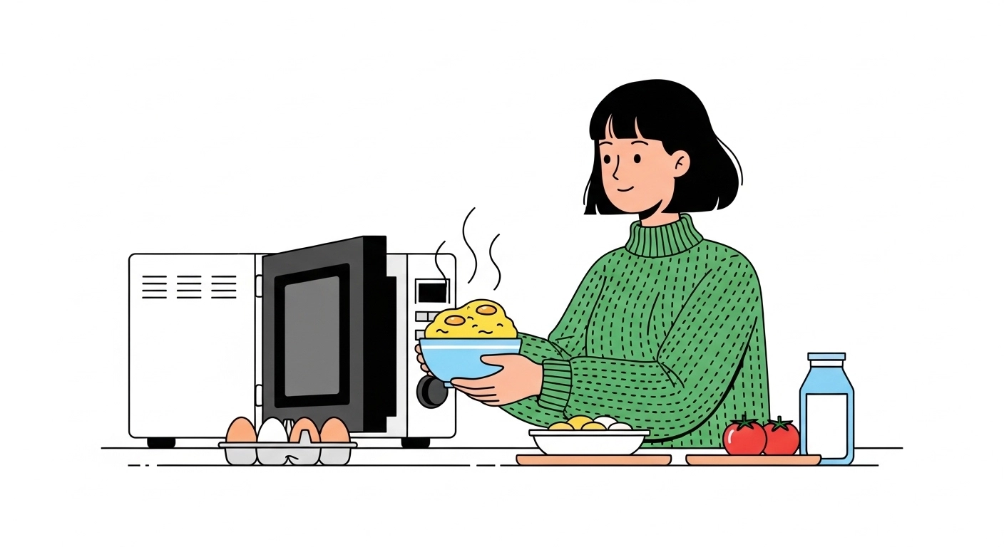 불 없이 5분 컷! 자취생 생존을 위한 전자레인지 요리 레시피 5 (추천)