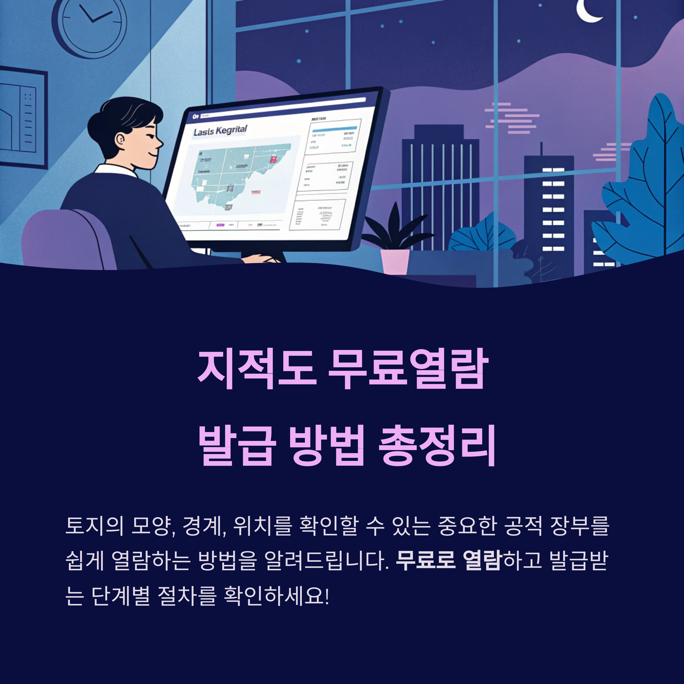지적도 무료열람 및 발급 방법 총정리