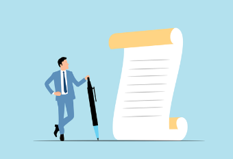 소급적용은 계약 용어