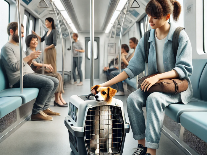 대중교통 반려동물 이용 에티켓