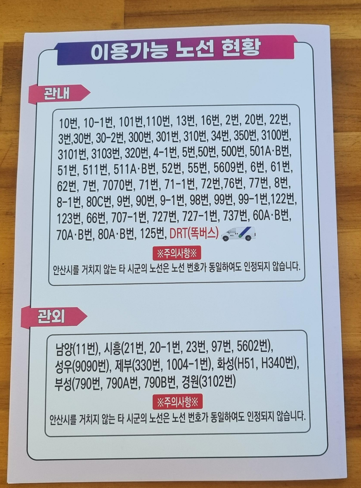 안산 65세 이상 교통비 지원 대상