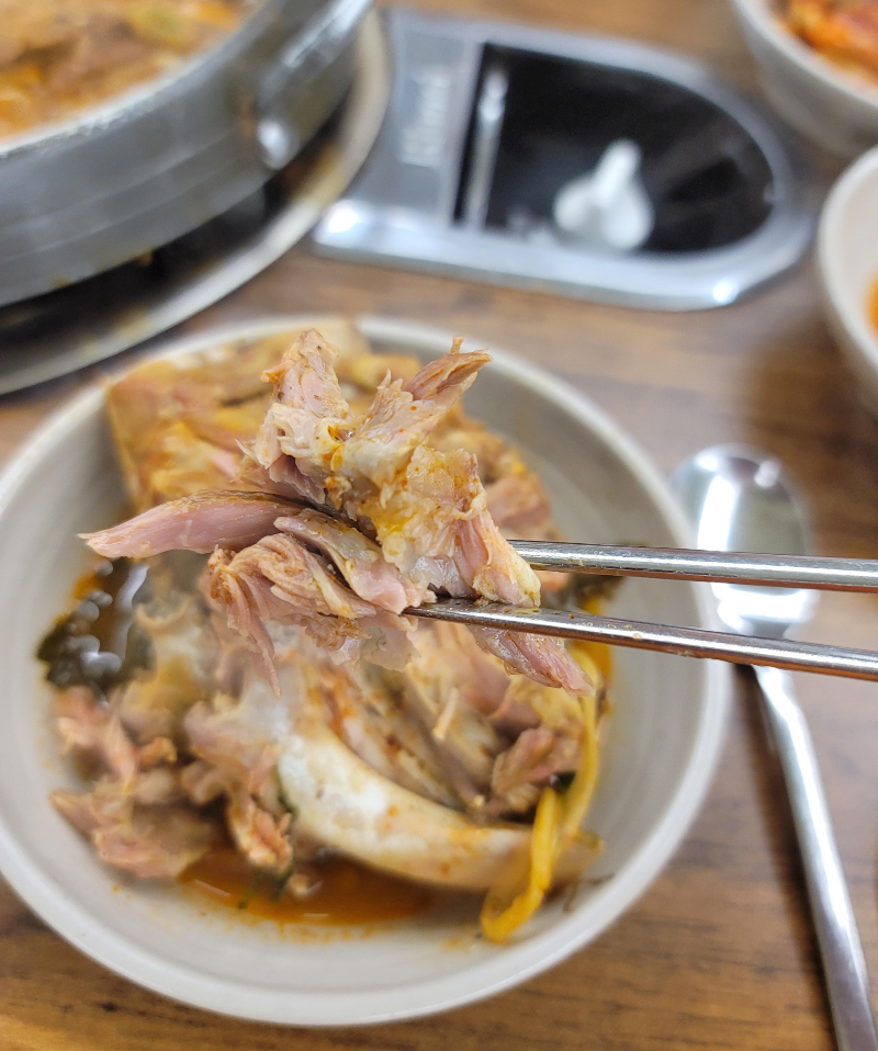 감자탕 살코기