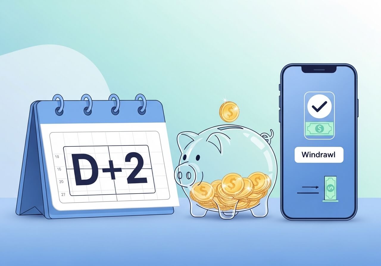 주식 매도후 인출가능시간