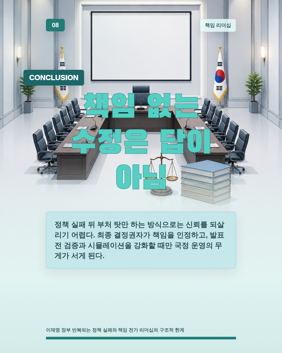 책임 없는 수정은 답이 아님