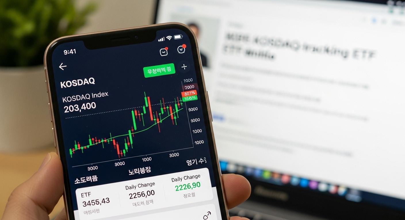 코스닥 지수 추종 etf