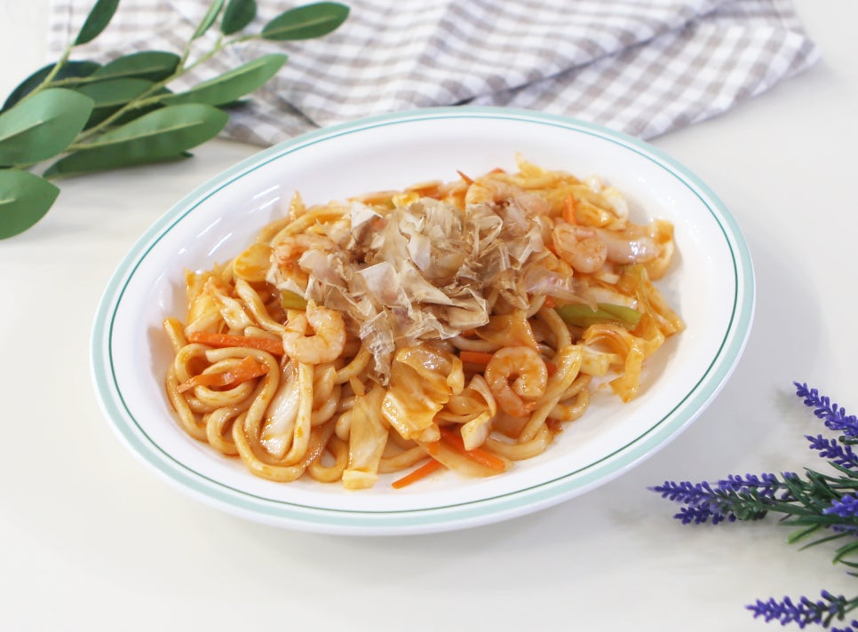 해물 볶음우동 야끼우동