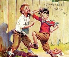 어린-사내들이-치고-박고-싸움