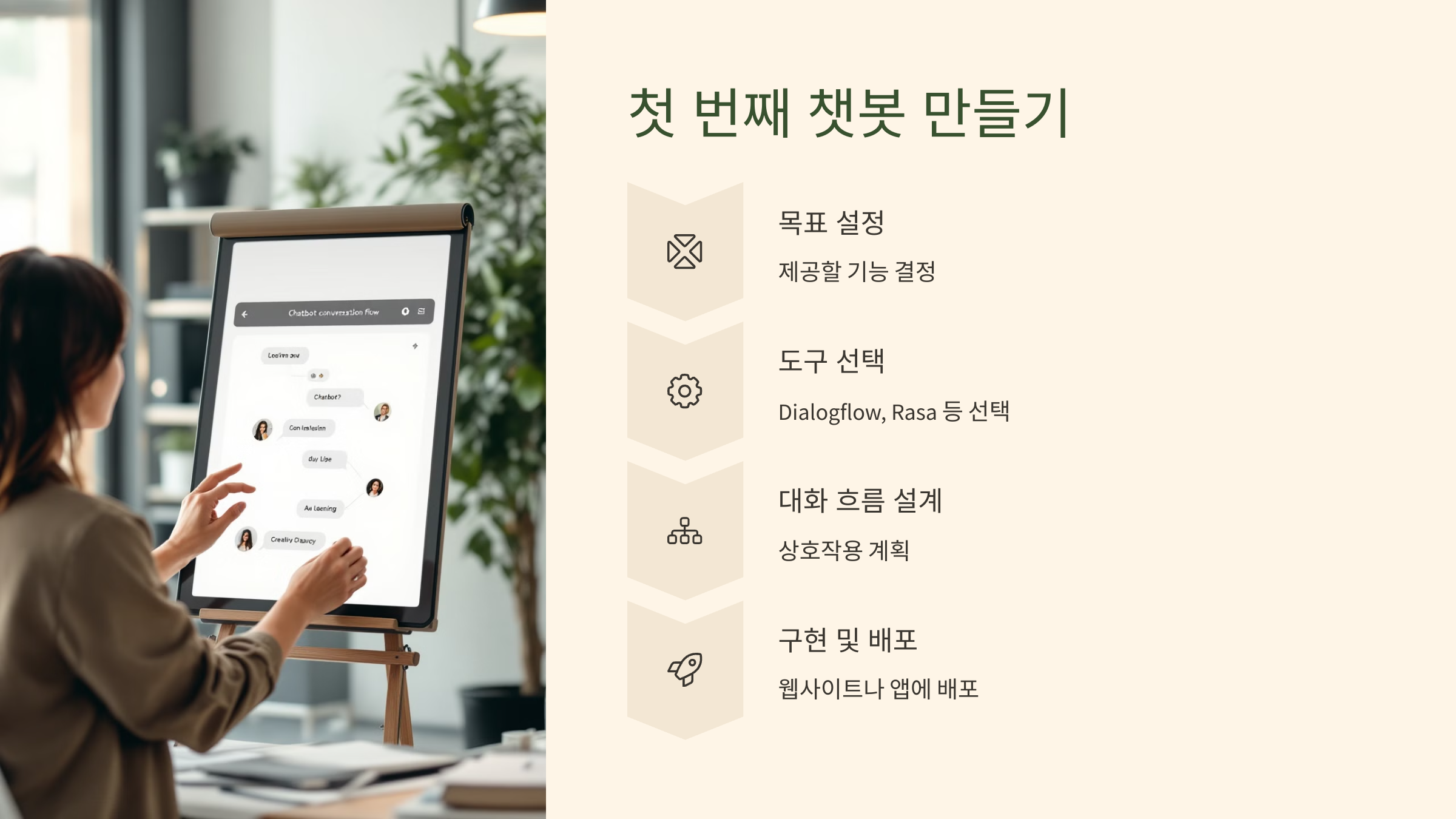 첫번쨰 챗봇 만들기