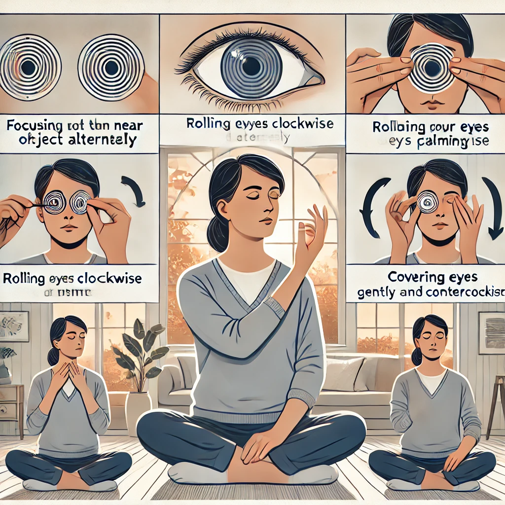 노안 예방을 위한 눈 건강 운동 루틴