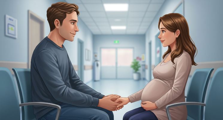 임신 검진 동행 휴가 관련 이미지