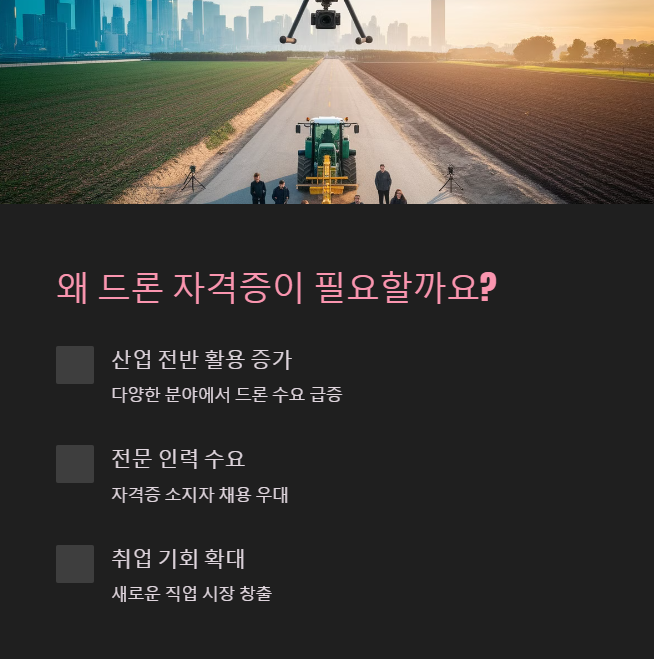 드론 자격증 국비지원 2025년: 미래를 여는 기회