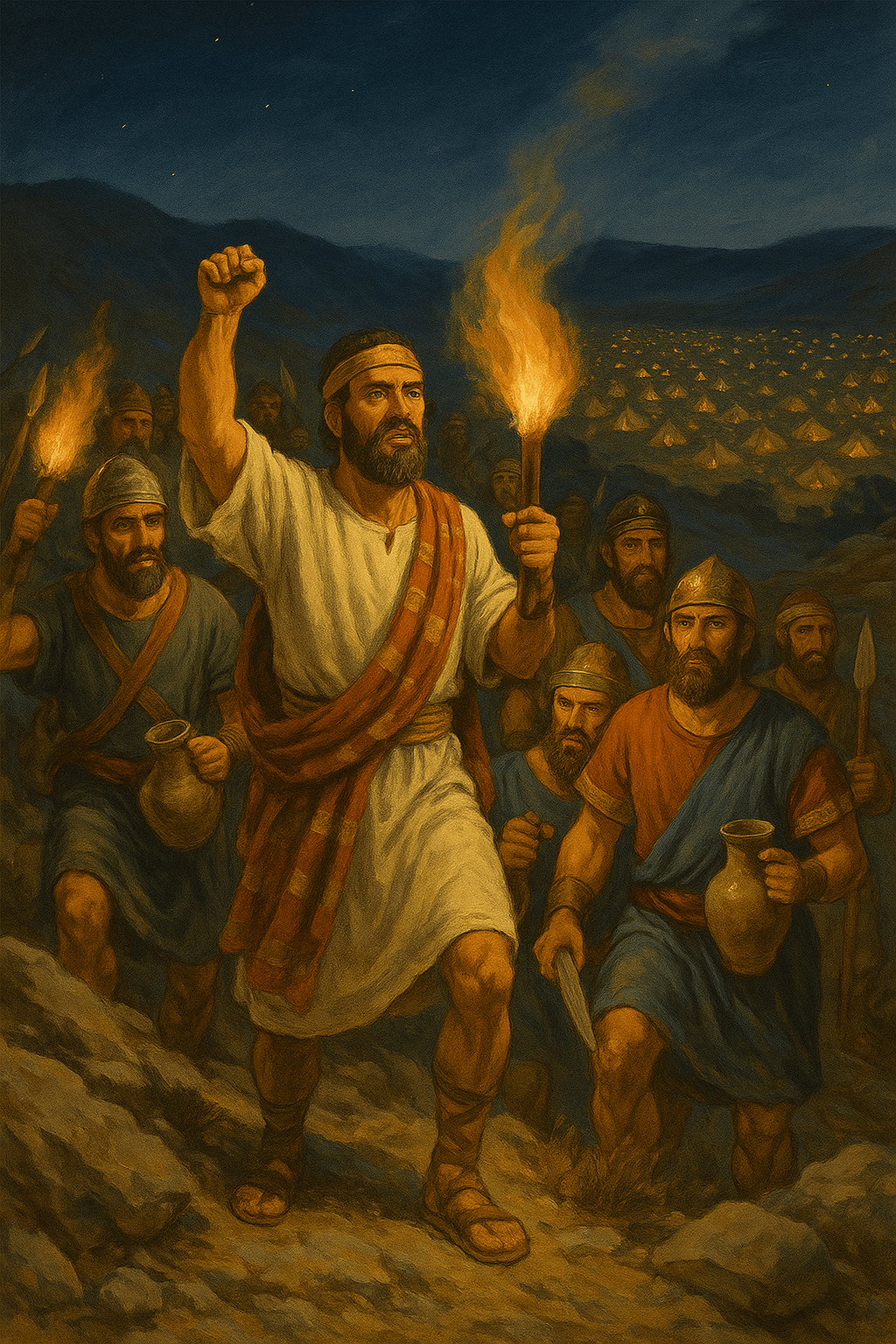 사사기의 기드온과 300용사