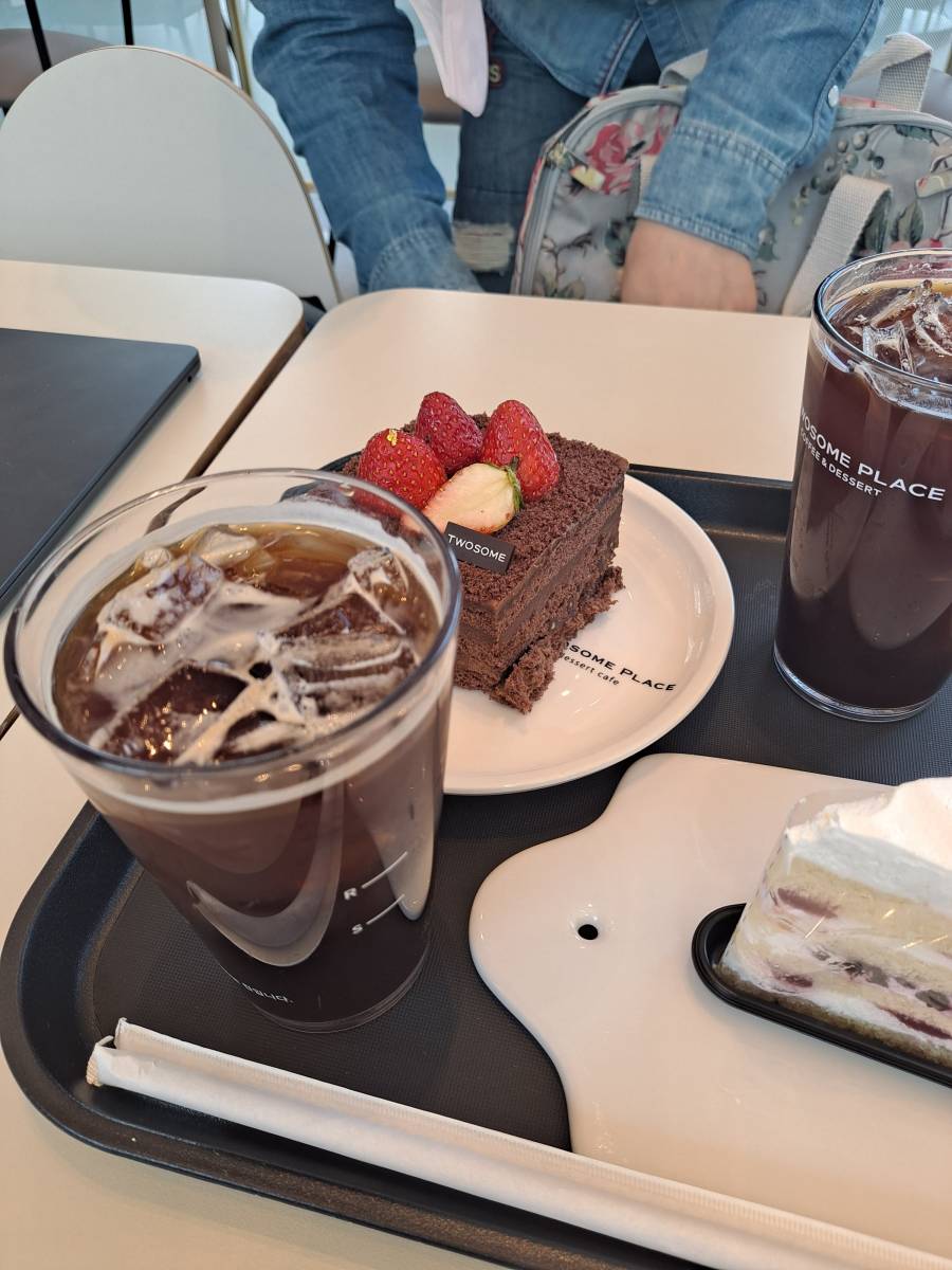 투썸 주문메뉴 준비됨