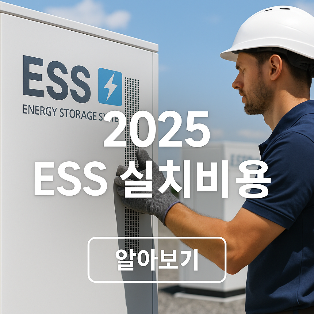 2025 ESS 설치비용