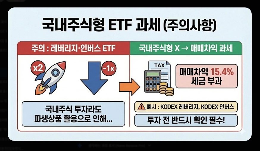 국내 ETF 세금 완벽 정리 [2026년 개정] 유형별 과세&middot;ISA 절세&middot;종합과세 대비법