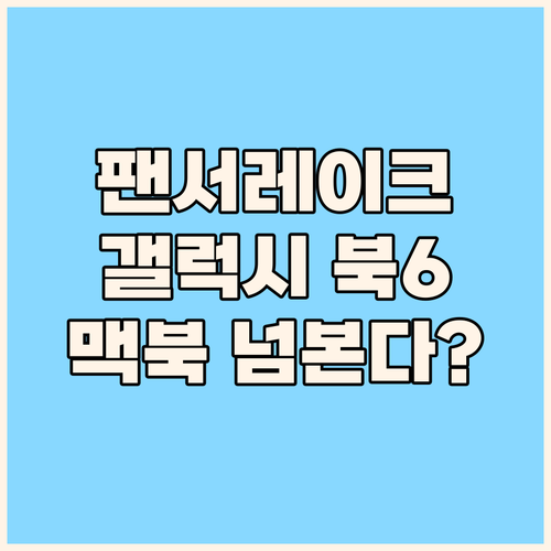 인텔 팬서레이크 탑재! 삼성 갤럭시 ..