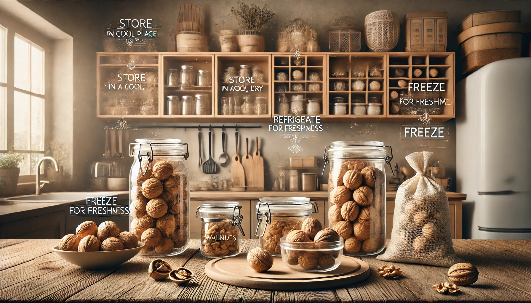 호두의 보관 방법