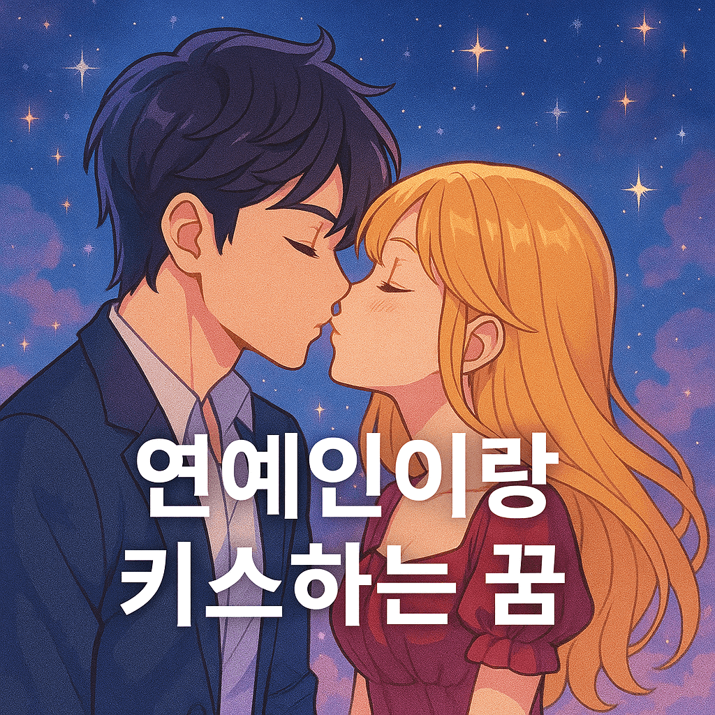 연예인이랑 키스하는 꿈 해몽