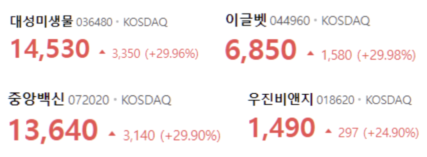 럼피스킨병 관련주