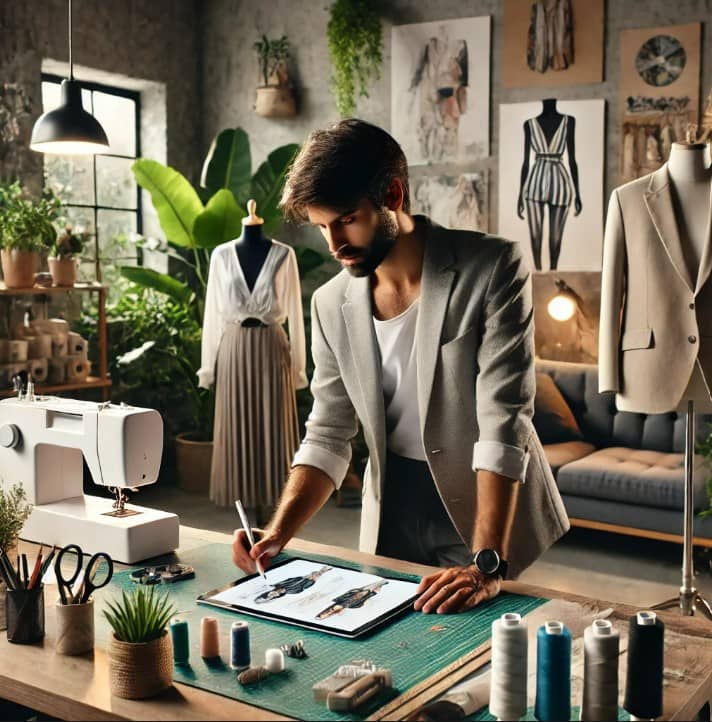 지속 가능 패션 디자이너