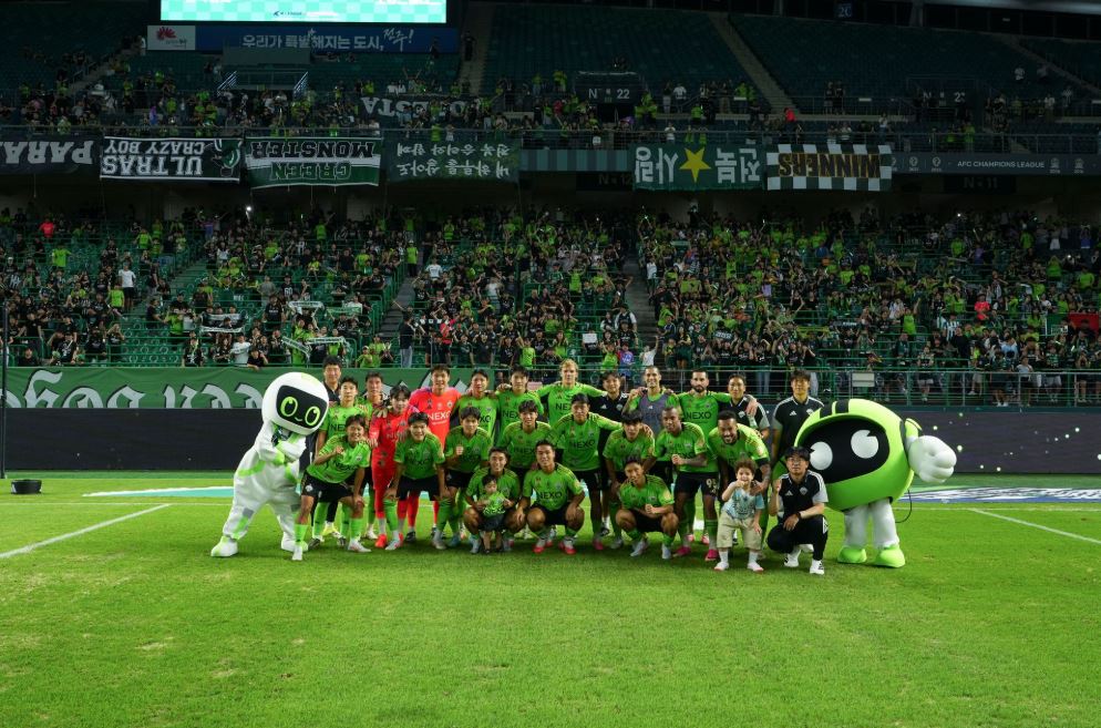 전북현대축구단 K리그 27라운드 직후 사진출처 전북현대 홈페이지
