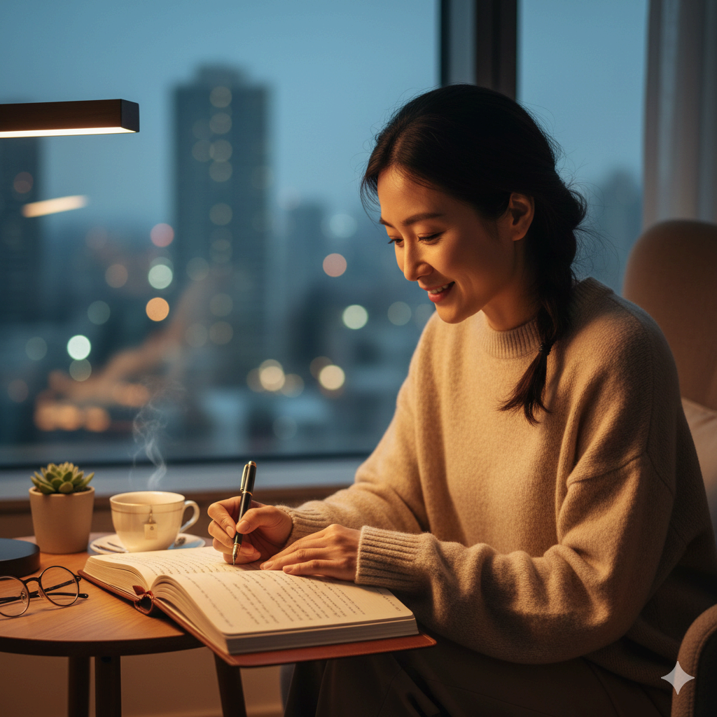 [자기계발 &amp; 마음 관리] 퇴근 후 1시간 감사 일기 쓰기