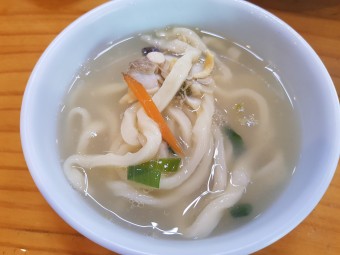 바지락칼국수
