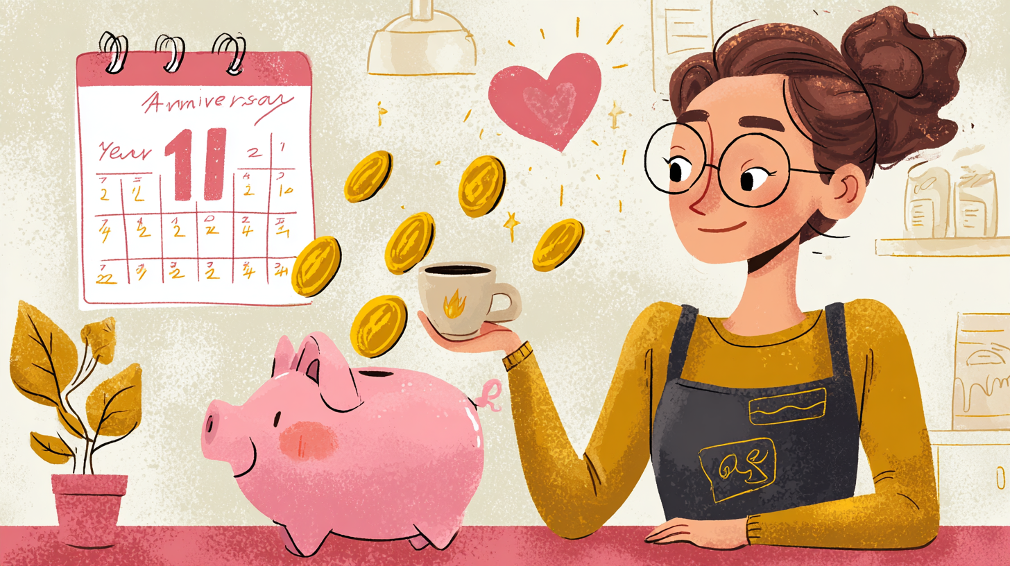 알바하는 사람 일러스트